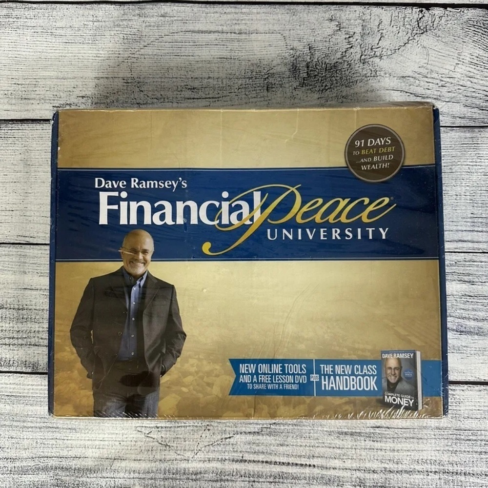 NEW SEALED Dave Ramsey's Financial Peace University Box Set.
